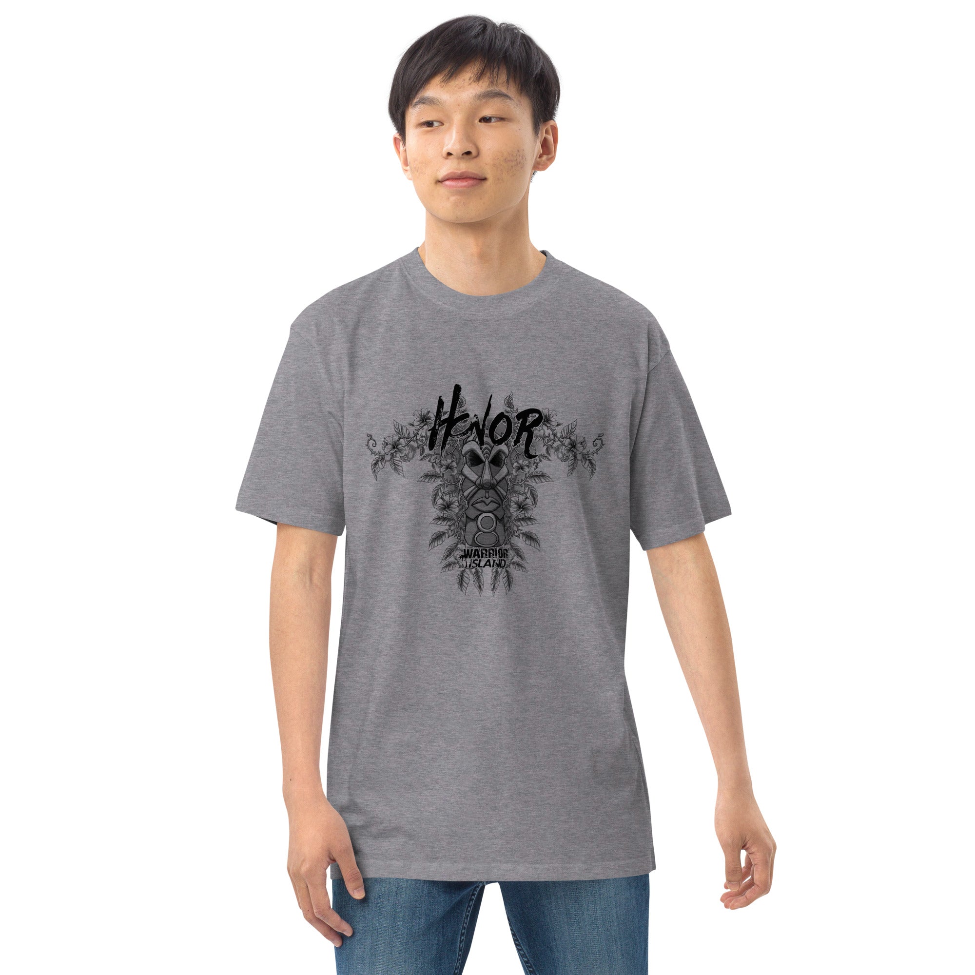 Honor Tiki Men’s premium heavyweight tee