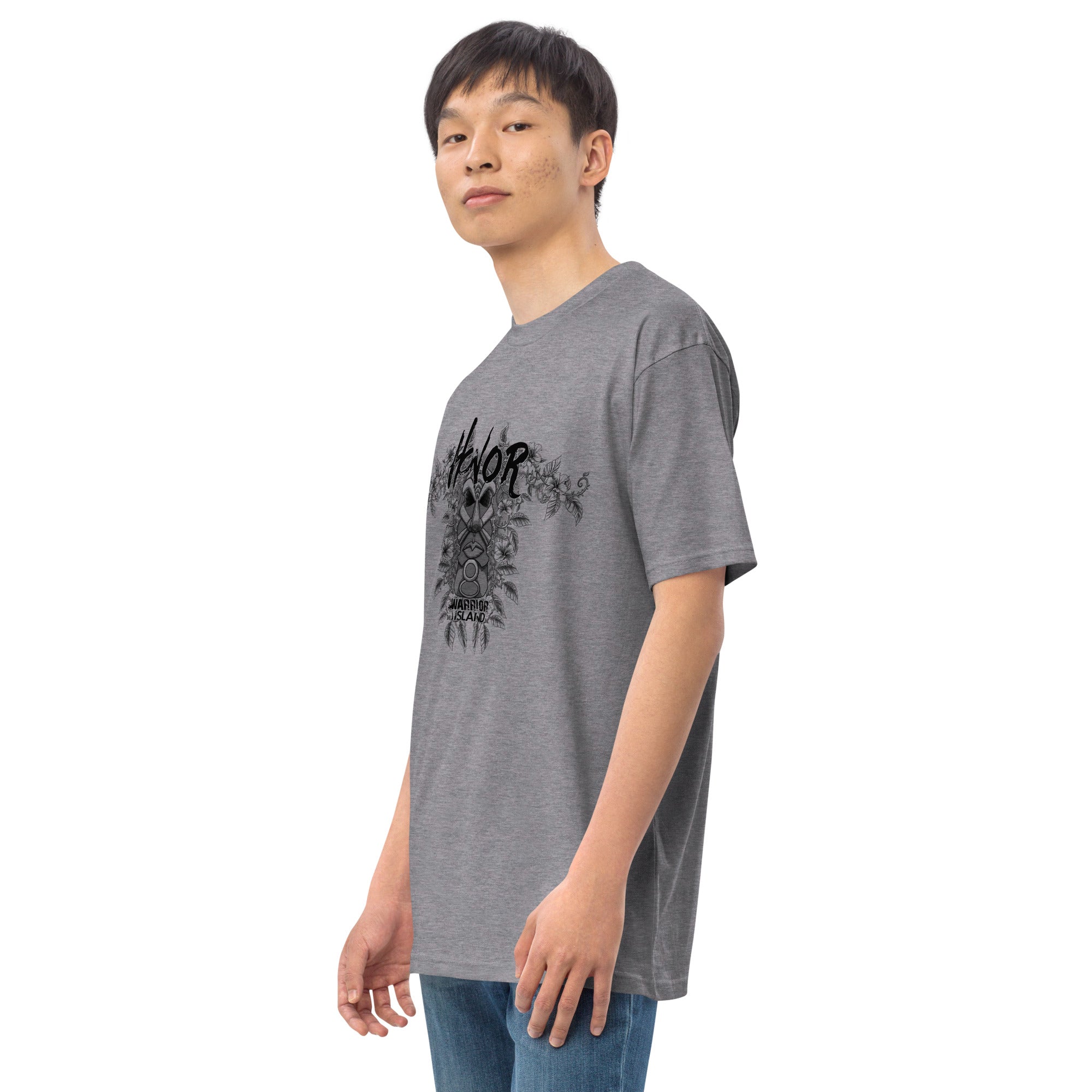 Honor Tiki Men’s premium heavyweight tee