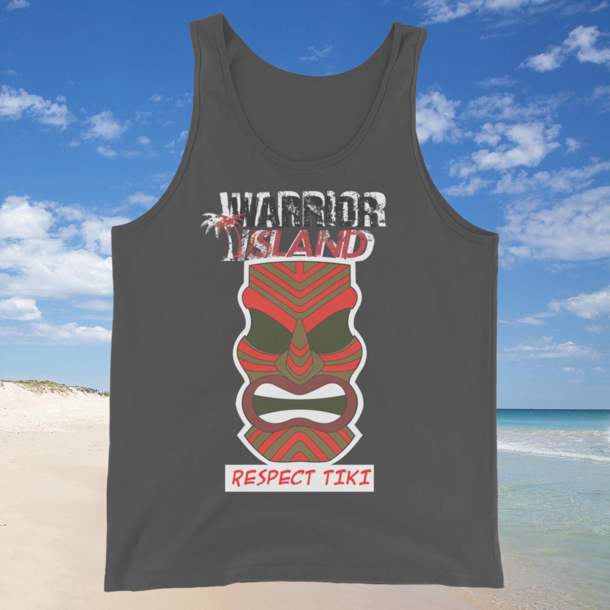 Warrior Island RESPECT TIKI Unisex Tank Top