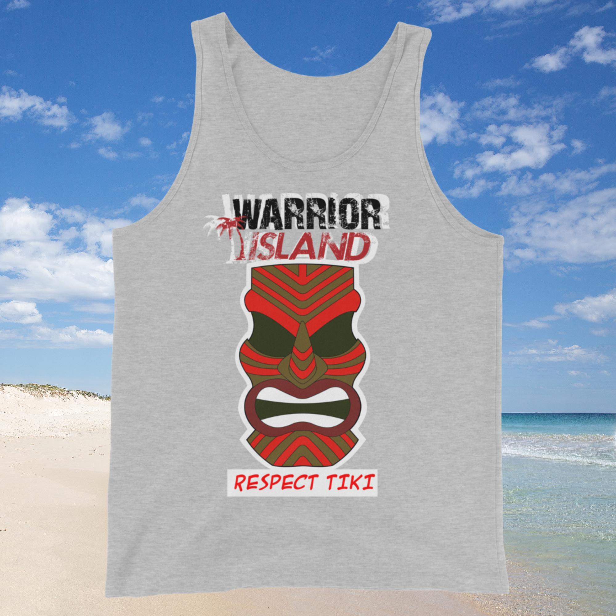 Warrior Island RESPECT TIKI Unisex Tank Top