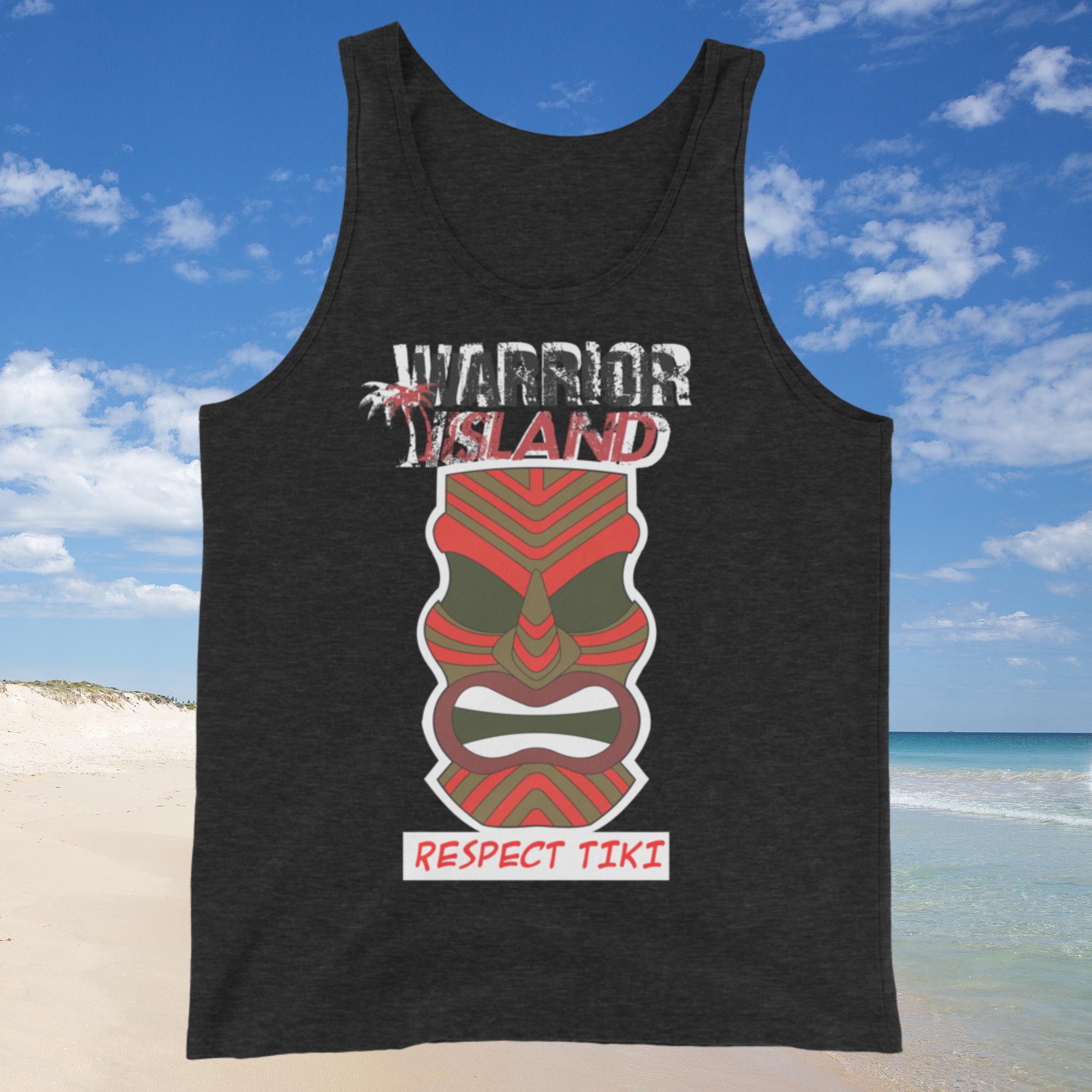 Warrior Island RESPECT TIKI Unisex Tank Top