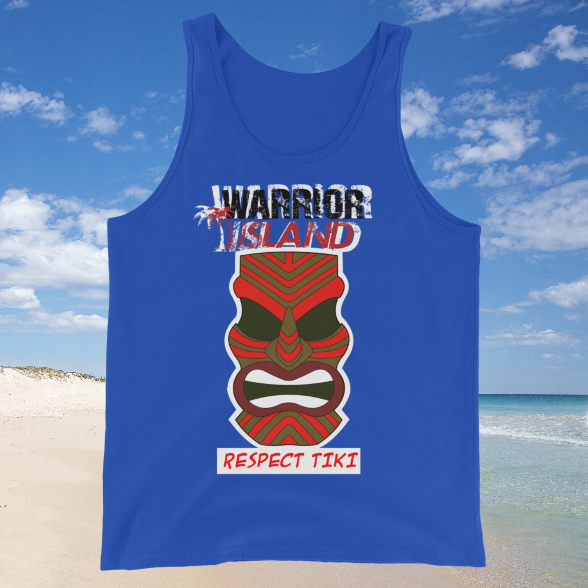 Warrior Island RESPECT TIKI Unisex Tank Top