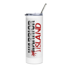 Warrior Island Stainless steel tumbler