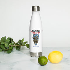 Warrior Island Spirit Tiki Stainless Steel Water Bottle