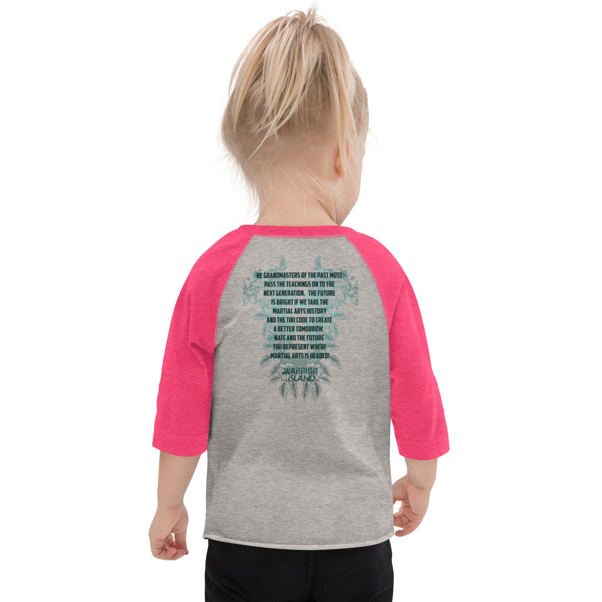 Future Tiki Toddler baseball shirt
