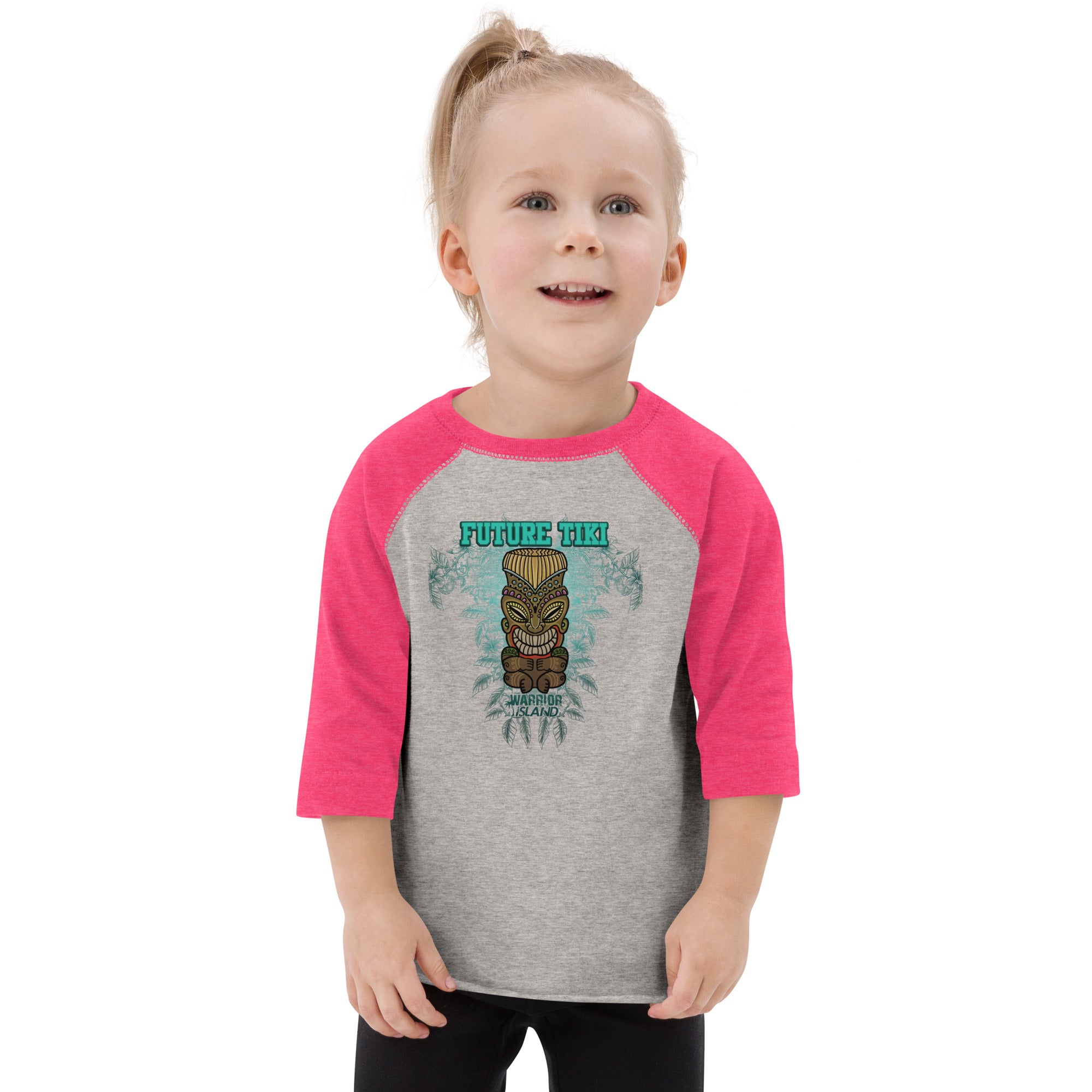 Future Tiki Toddler baseball shirt