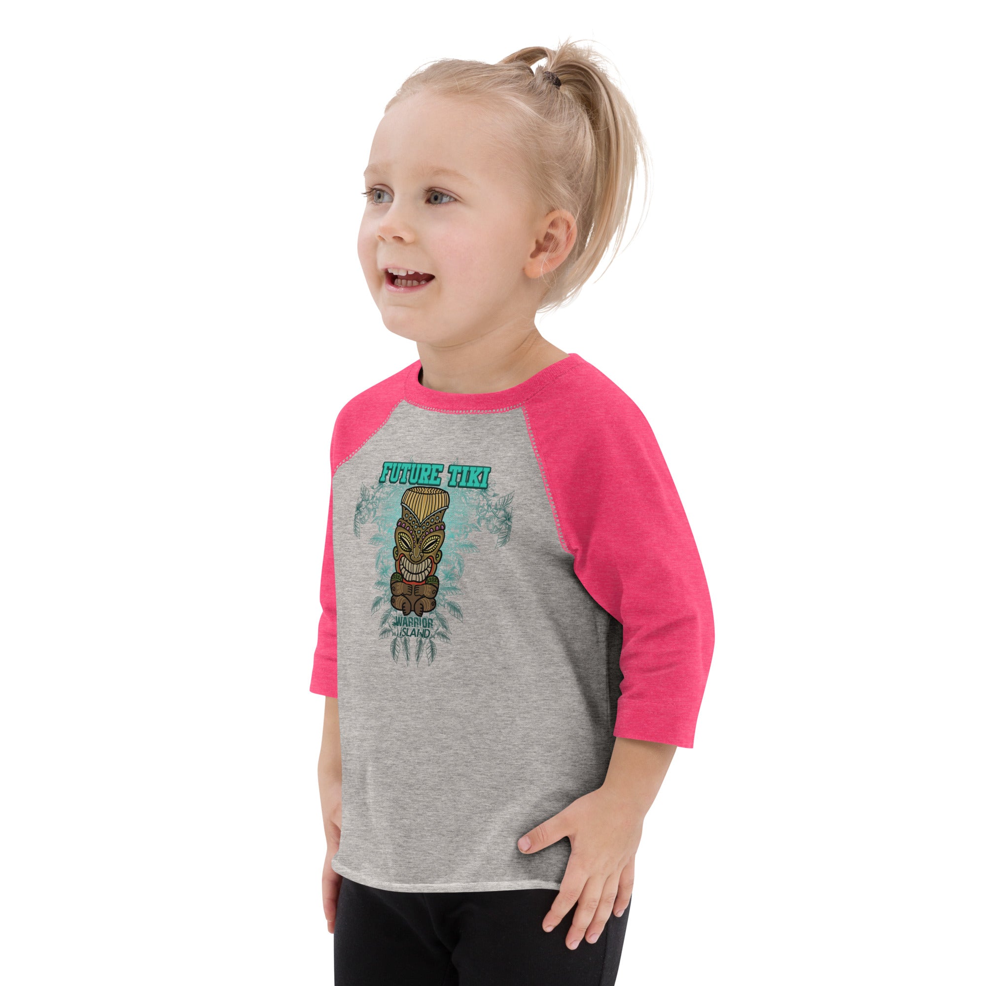 Future Tiki Toddler baseball shirt