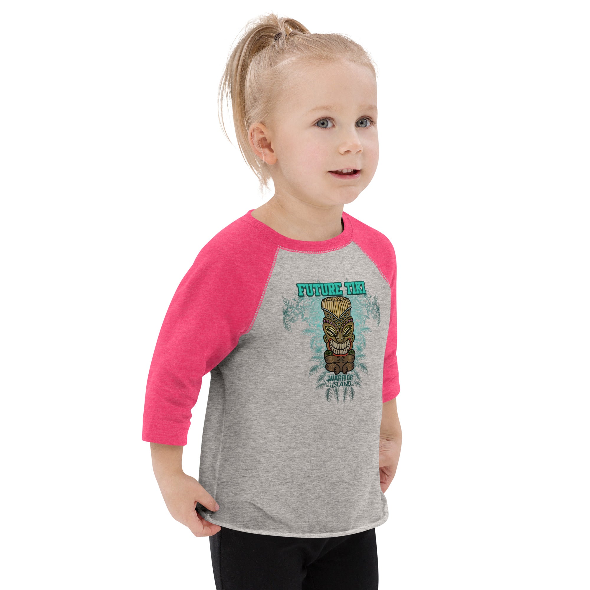 Future Tiki Toddler baseball shirt