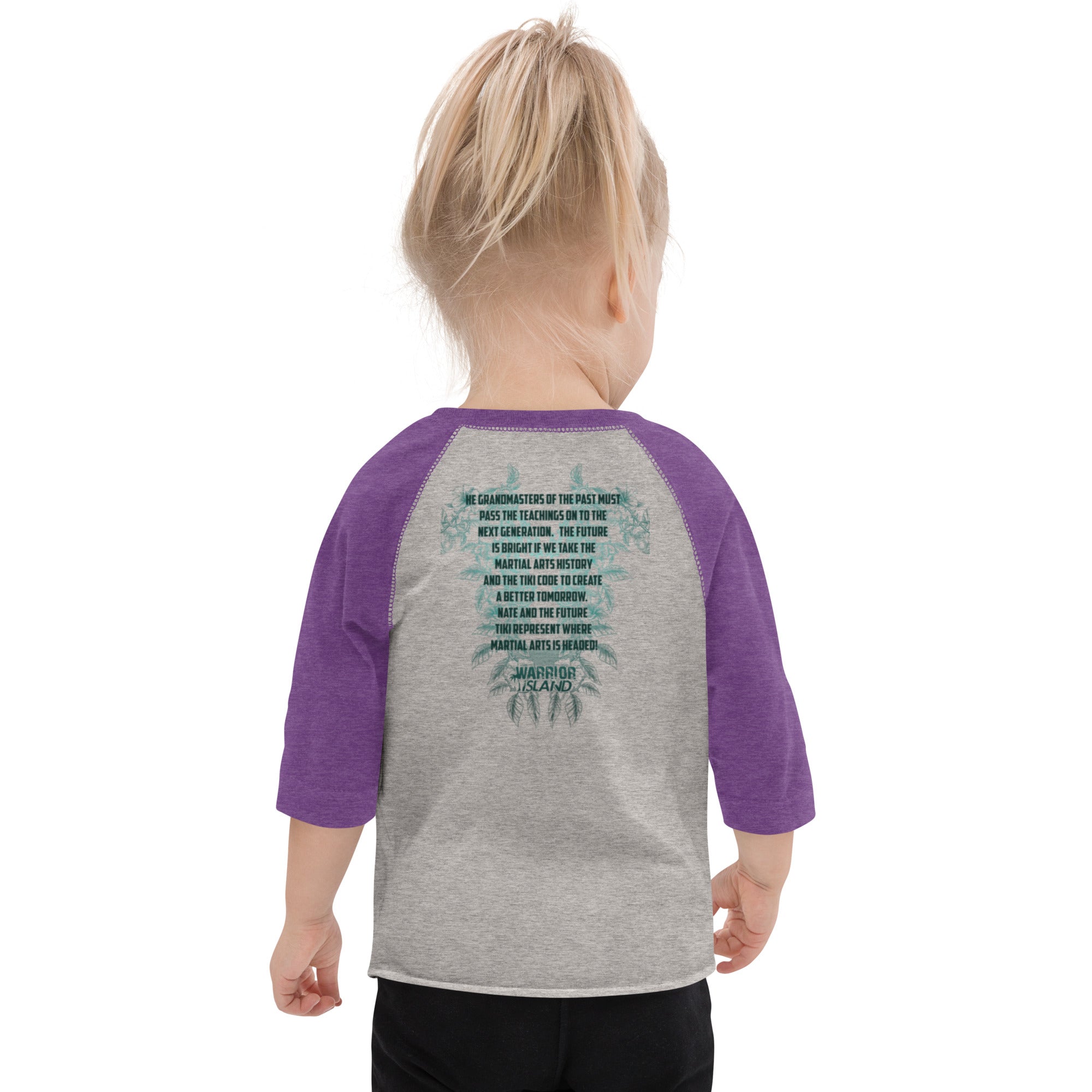 Future Tiki Toddler baseball shirt
