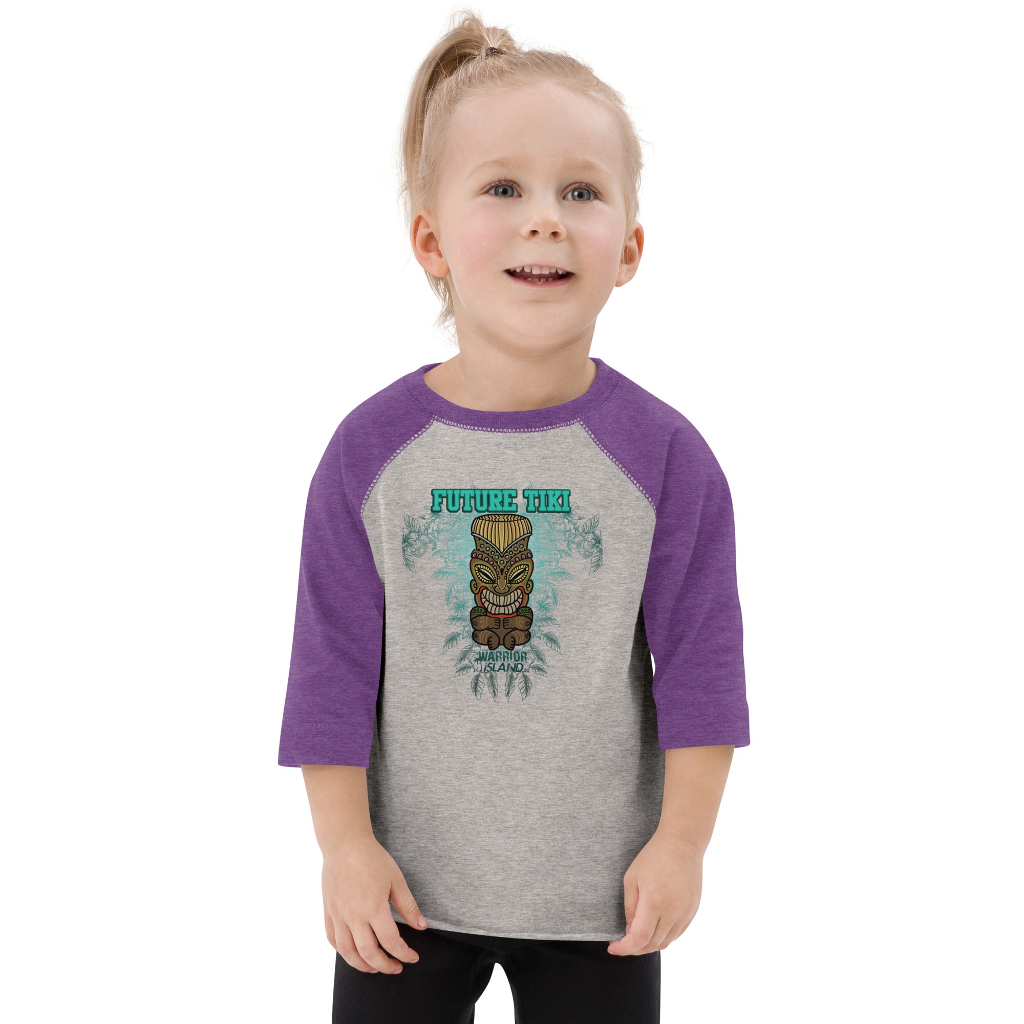 Future Tiki Toddler baseball shirt