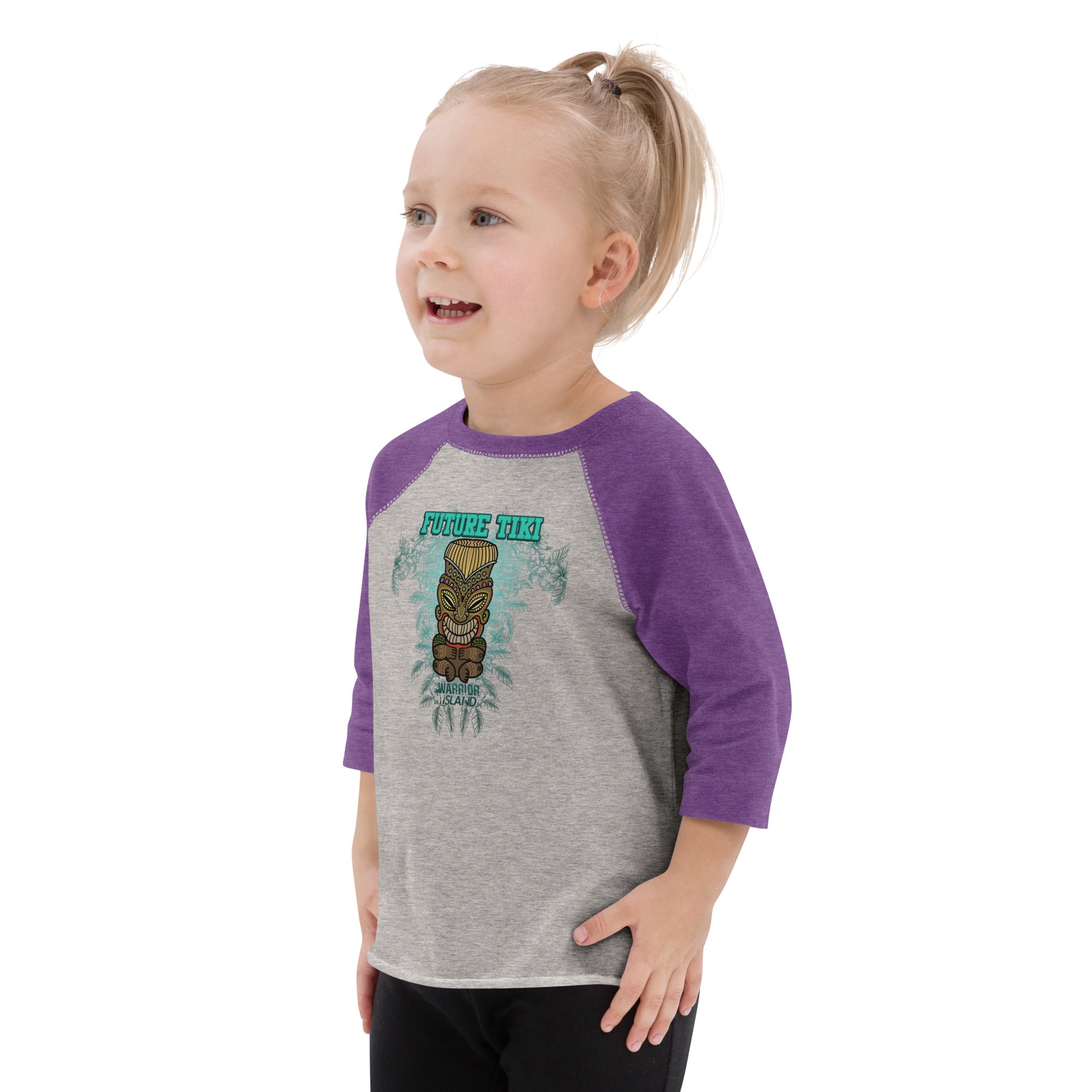 Future Tiki Toddler baseball shirt