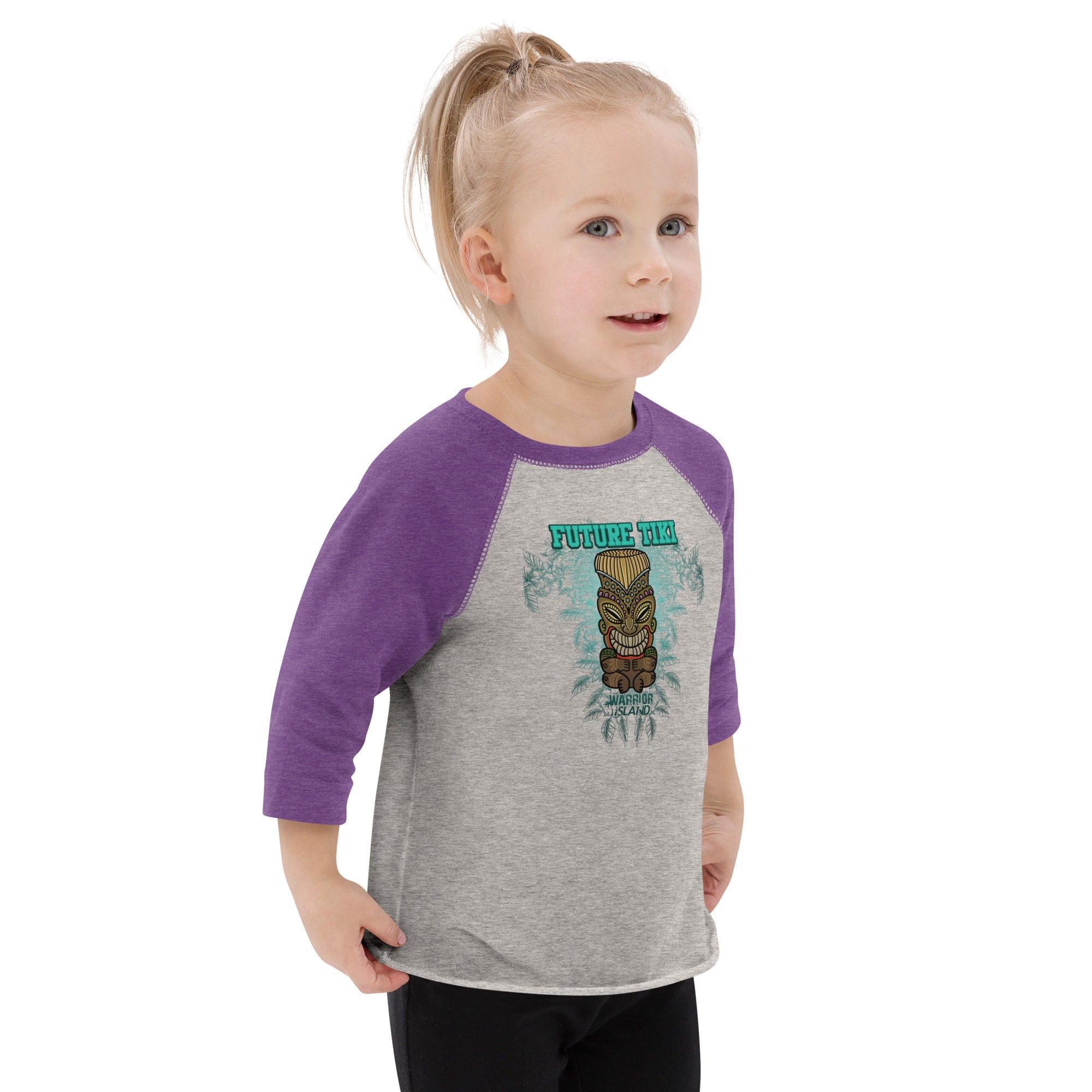 Future Tiki Toddler baseball shirt