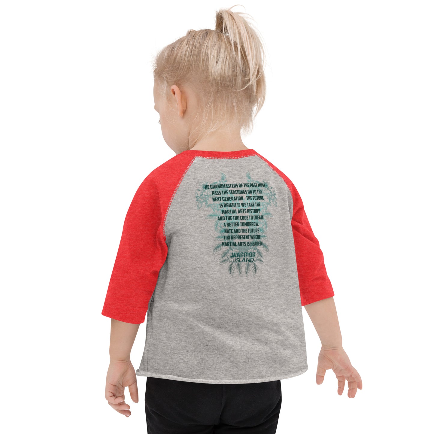 Future Tiki Toddler baseball shirt