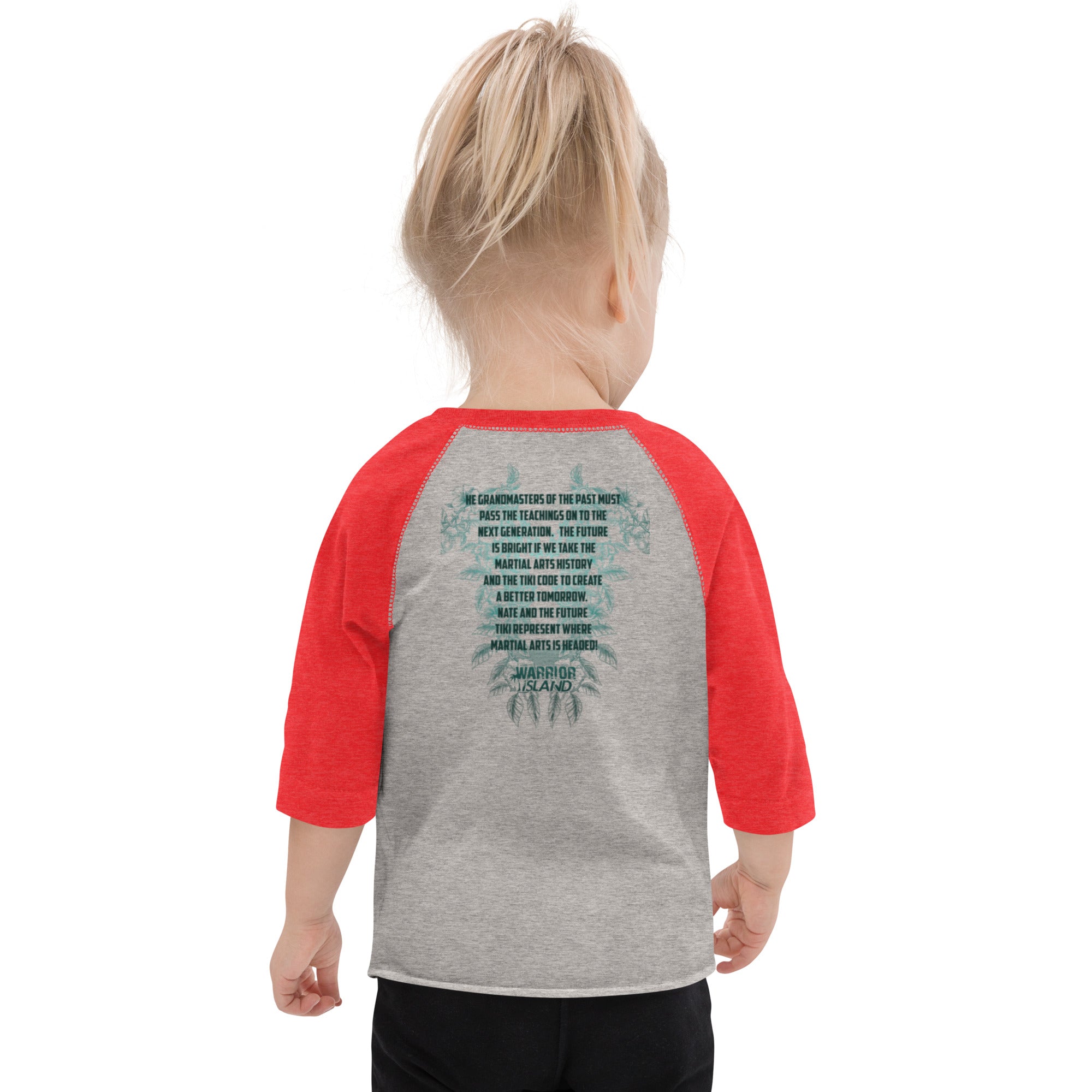Future Tiki Toddler baseball shirt