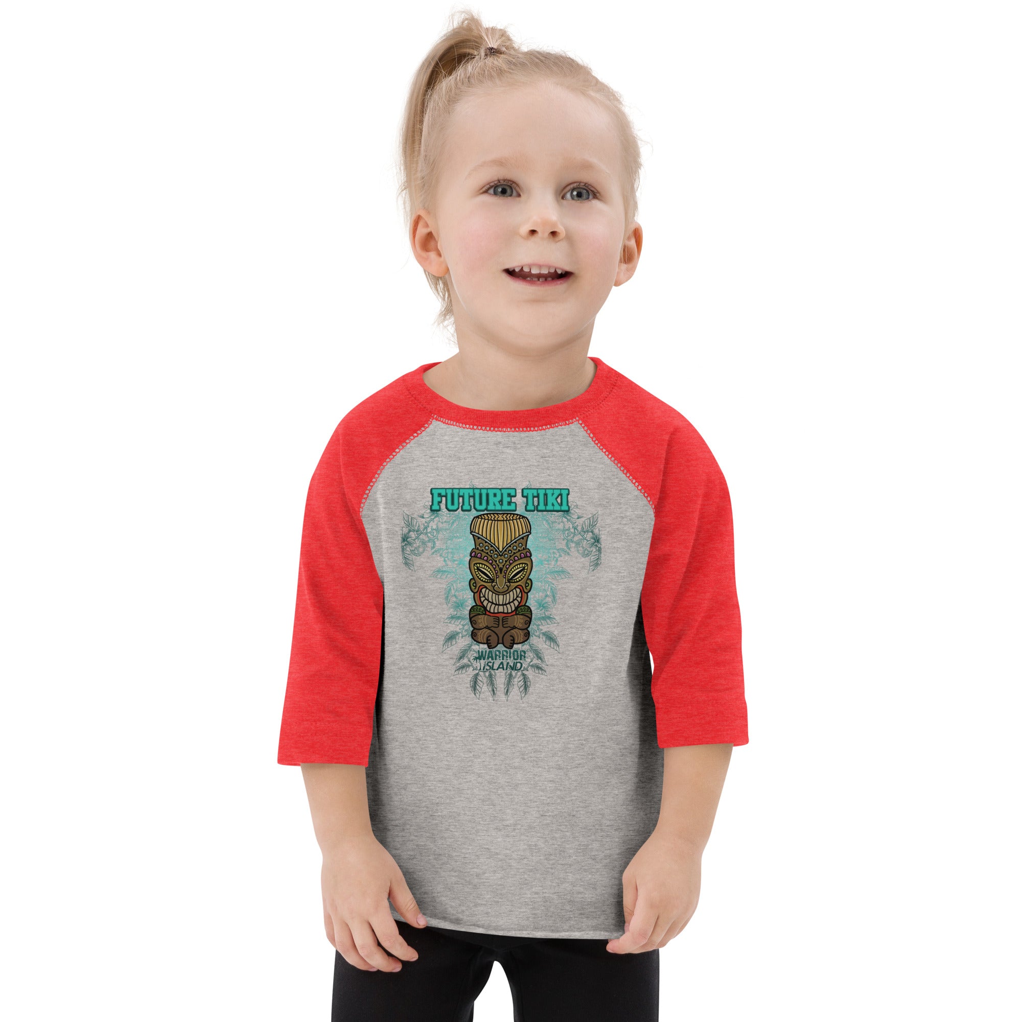 Future Tiki Toddler baseball shirt