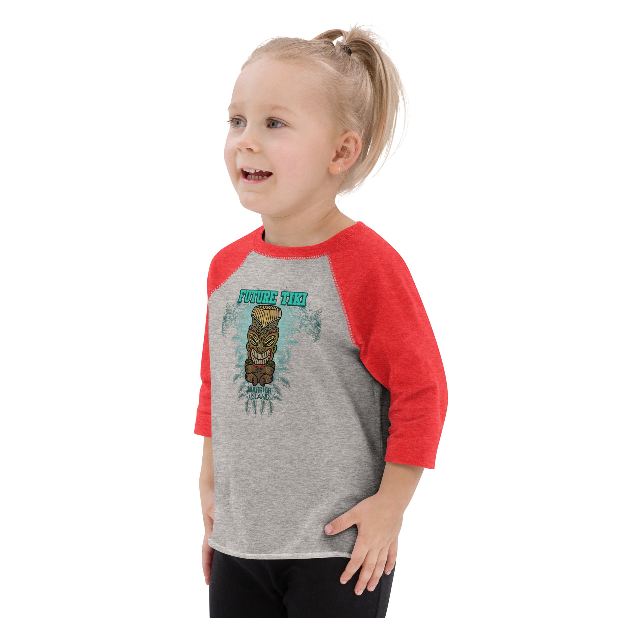 Future Tiki Toddler baseball shirt