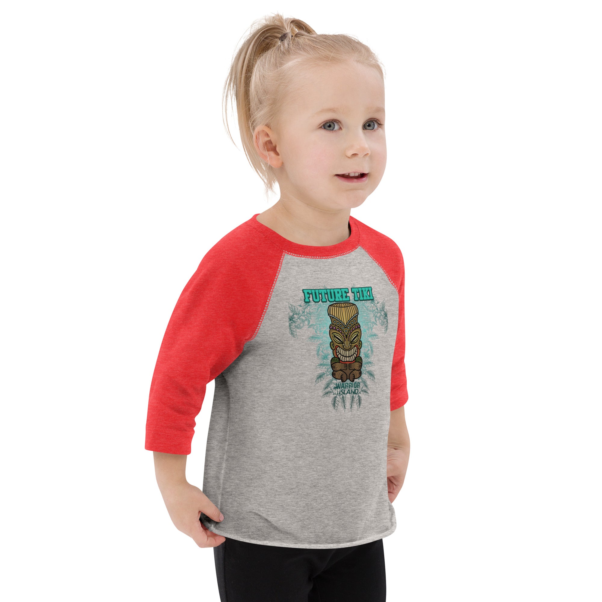 Future Tiki Toddler baseball shirt
