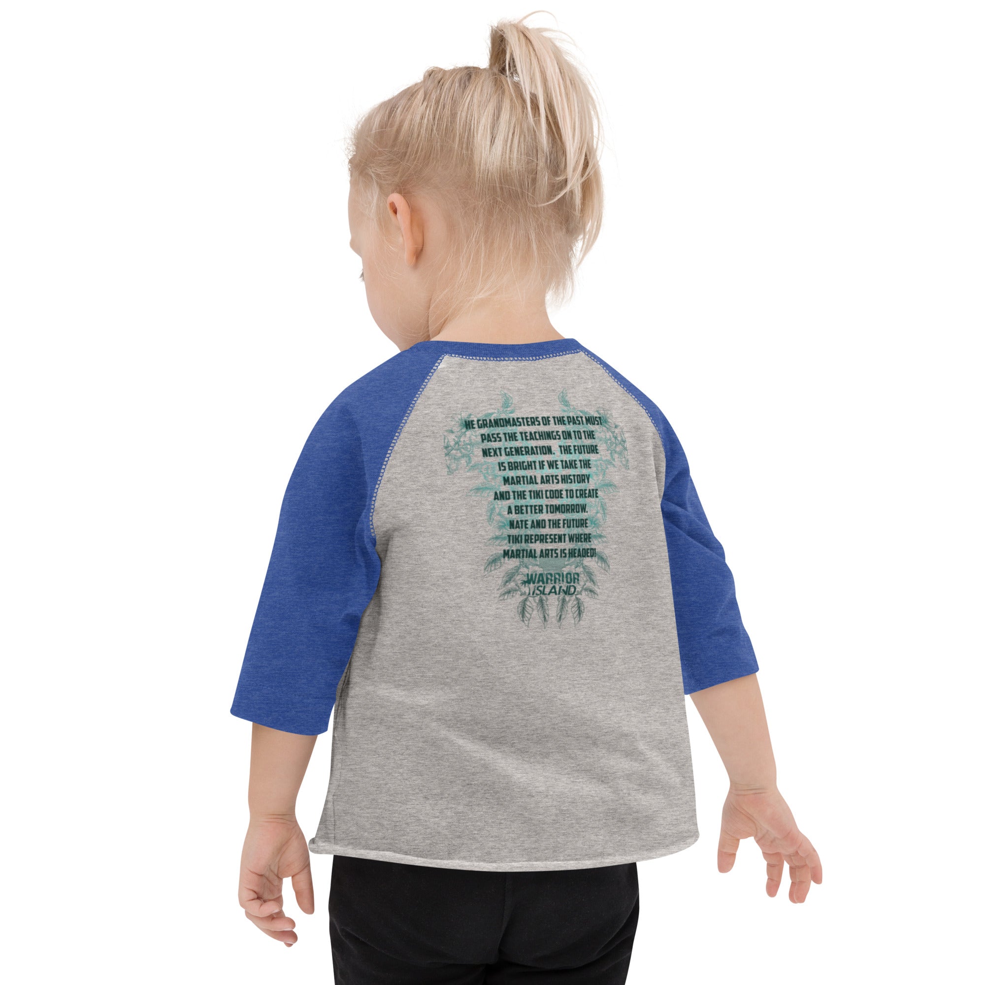 Future Tiki Toddler baseball shirt