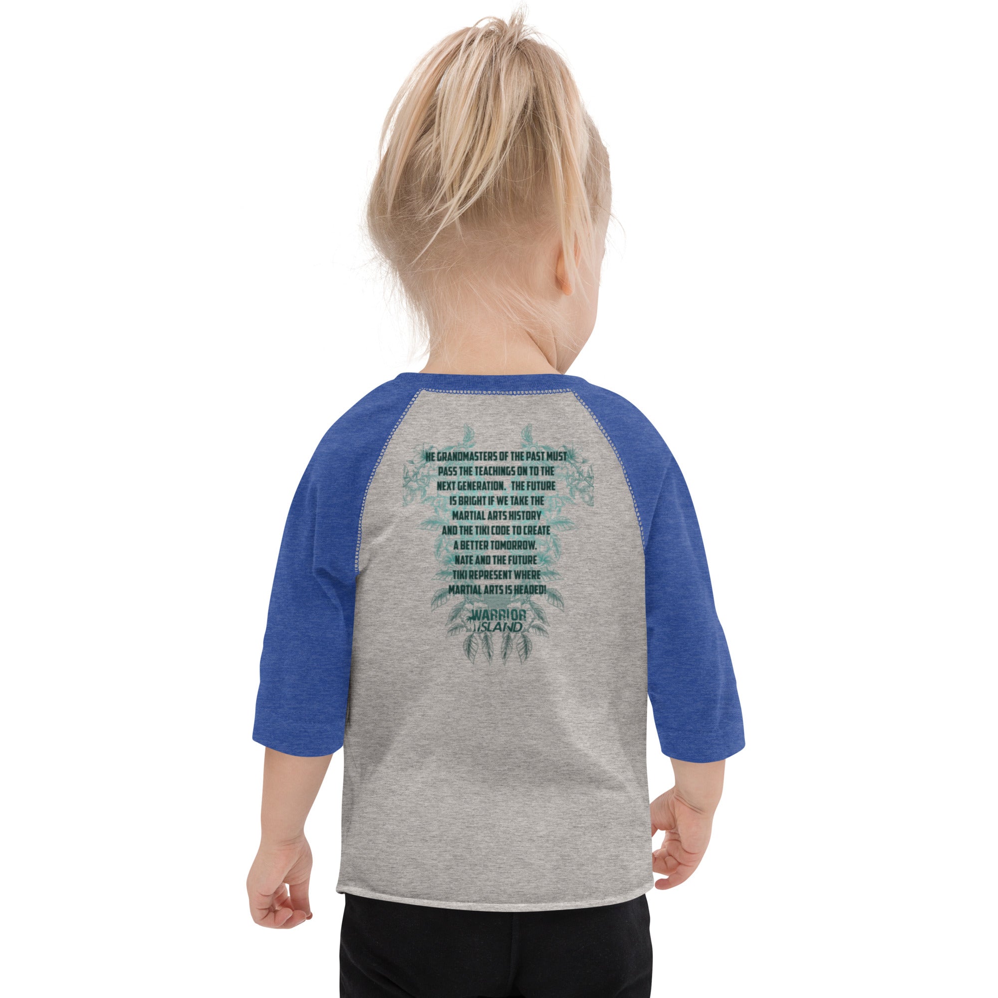 Future Tiki Toddler baseball shirt