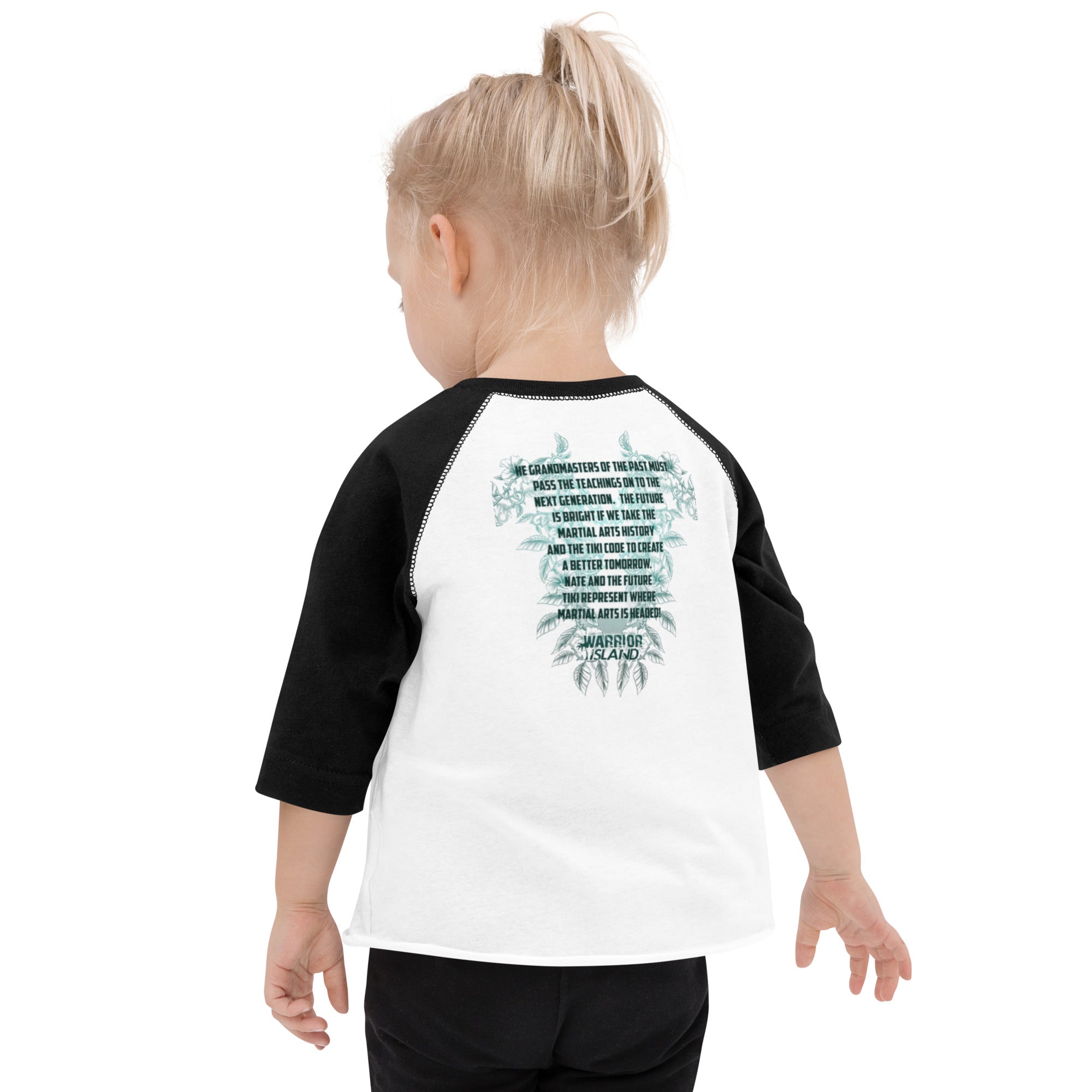 Future Tiki Toddler baseball shirt