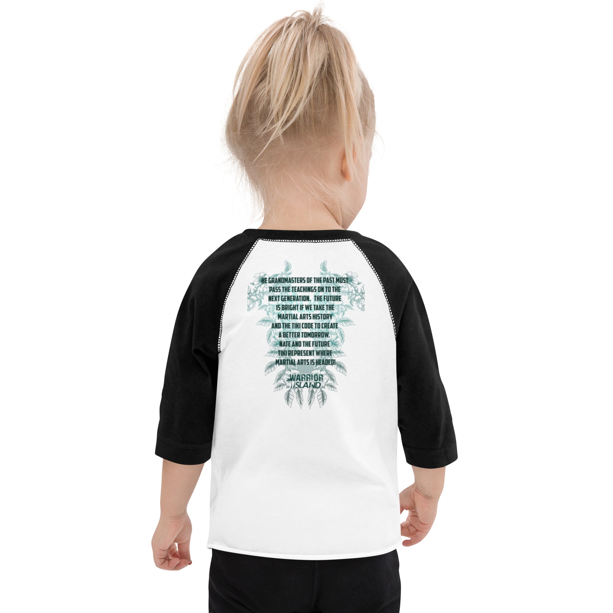 Future Tiki Toddler baseball shirt