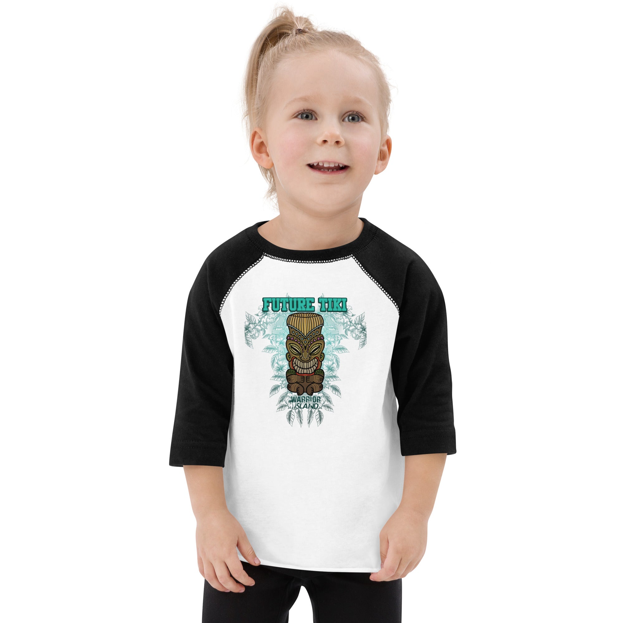 Future Tiki Toddler baseball shirt