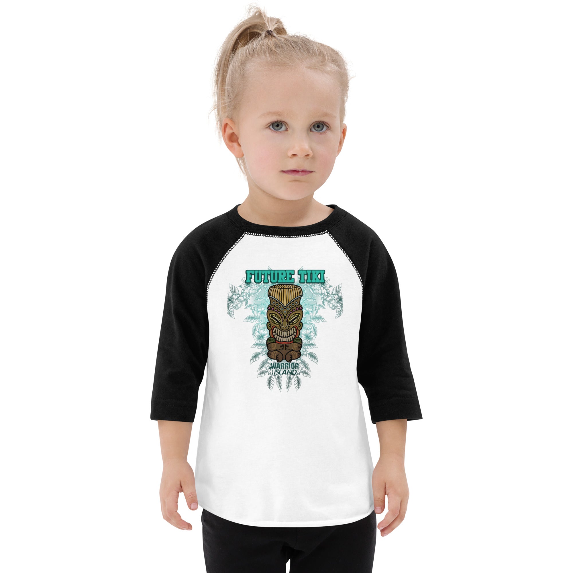 Future Tiki Toddler baseball shirt