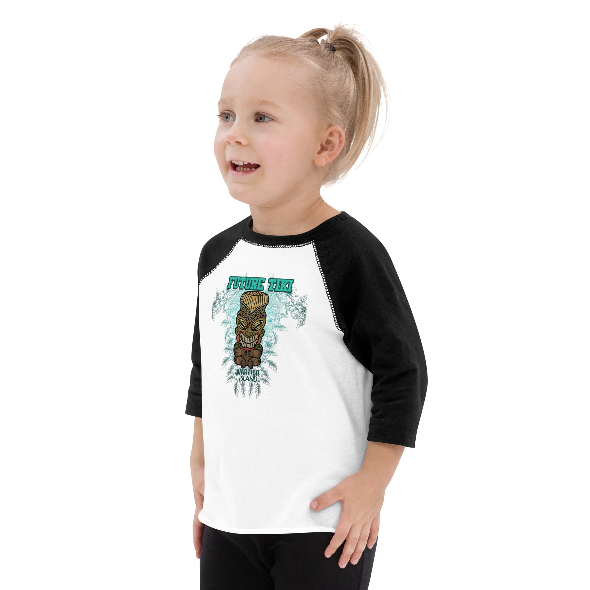 Future Tiki Toddler baseball shirt