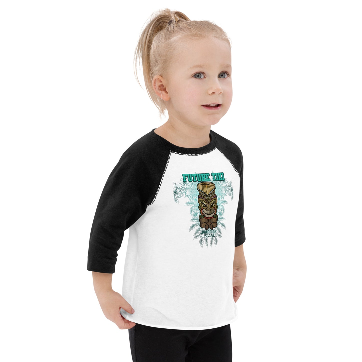 Future Tiki Toddler baseball shirt