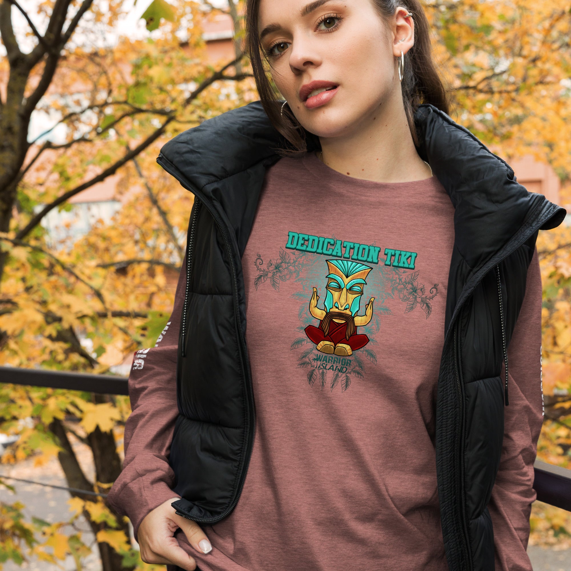 Dedication Tiki Unisex Long Sleeve Tee