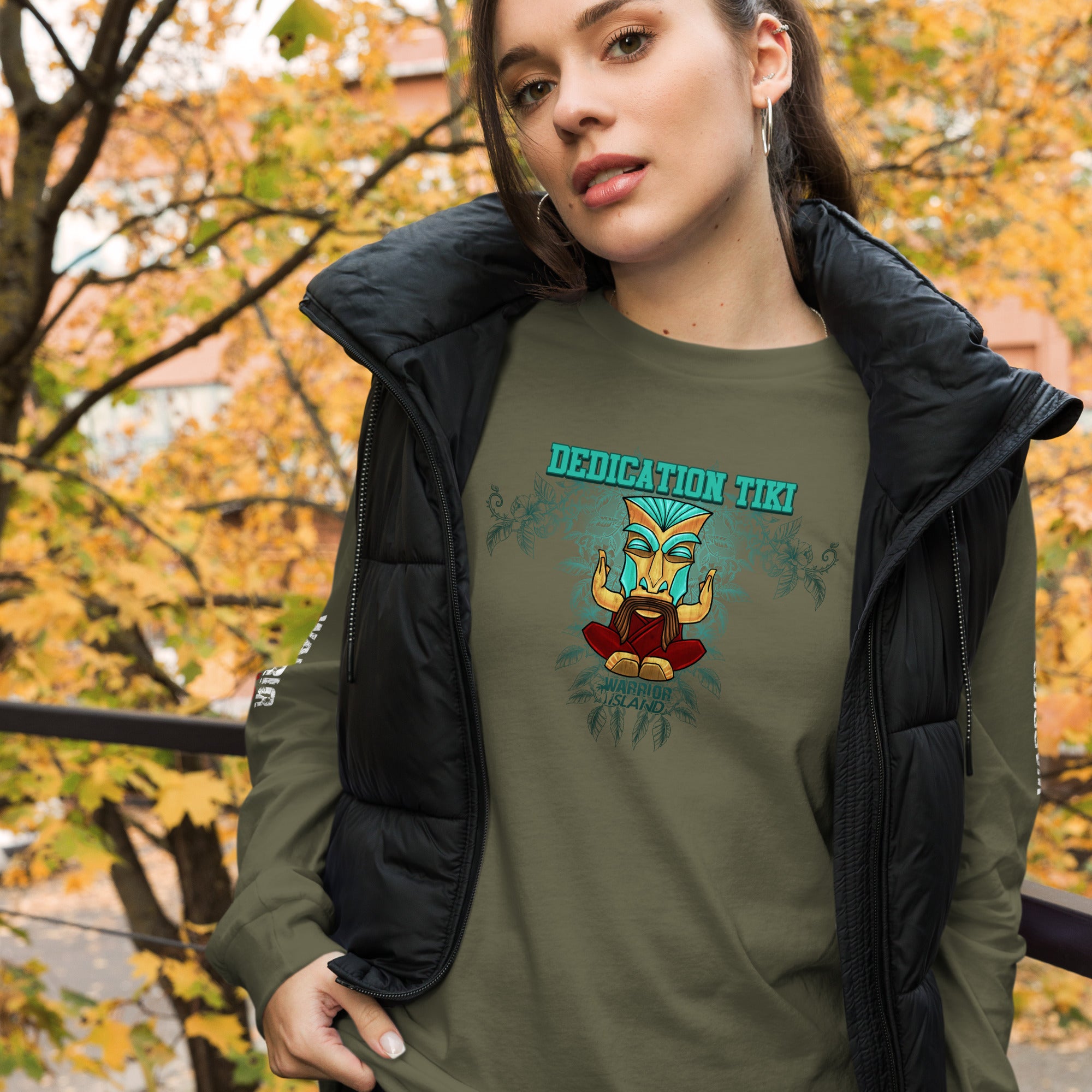 Dedication Tiki Unisex Long Sleeve Tee