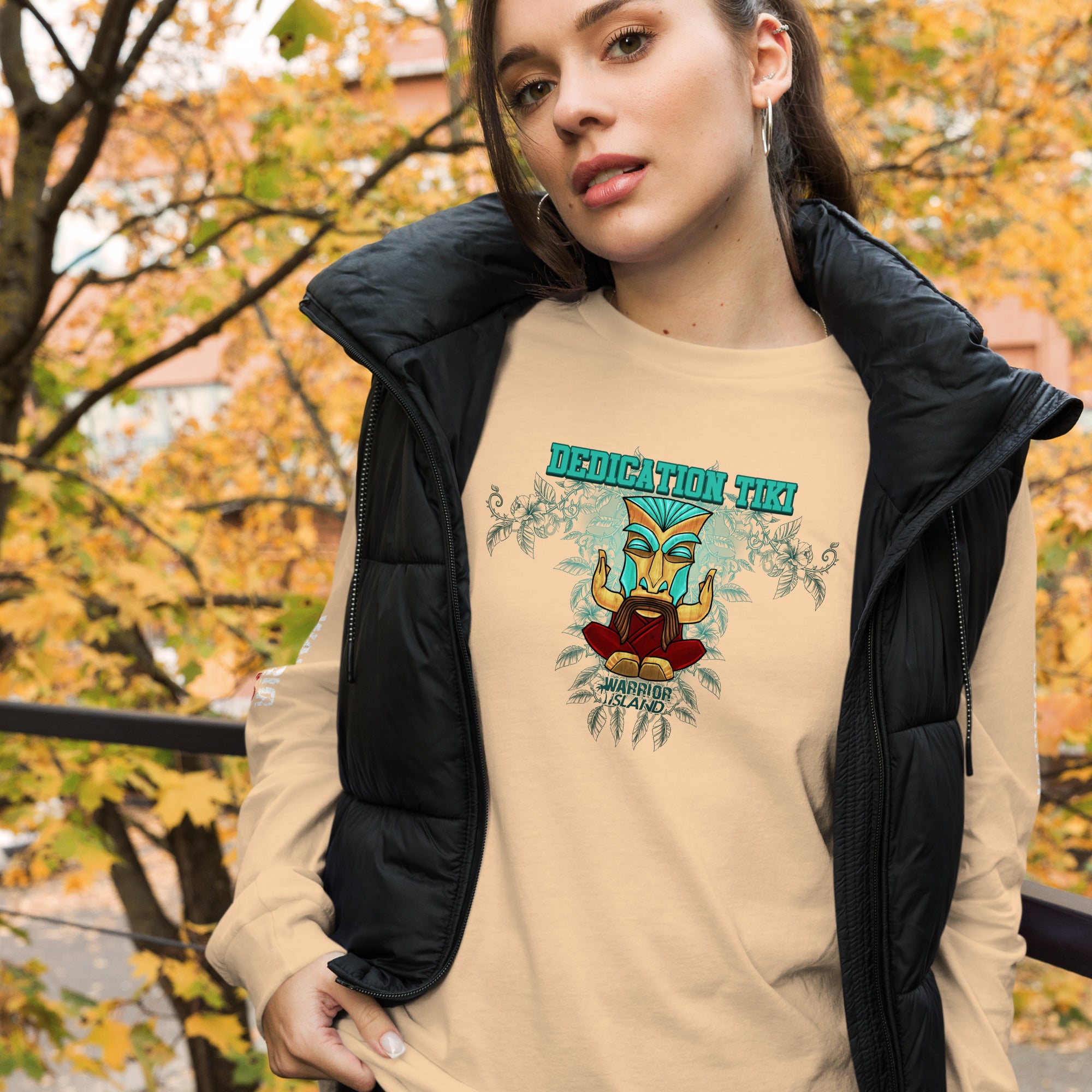 Dedication Tiki Unisex Long Sleeve Tee