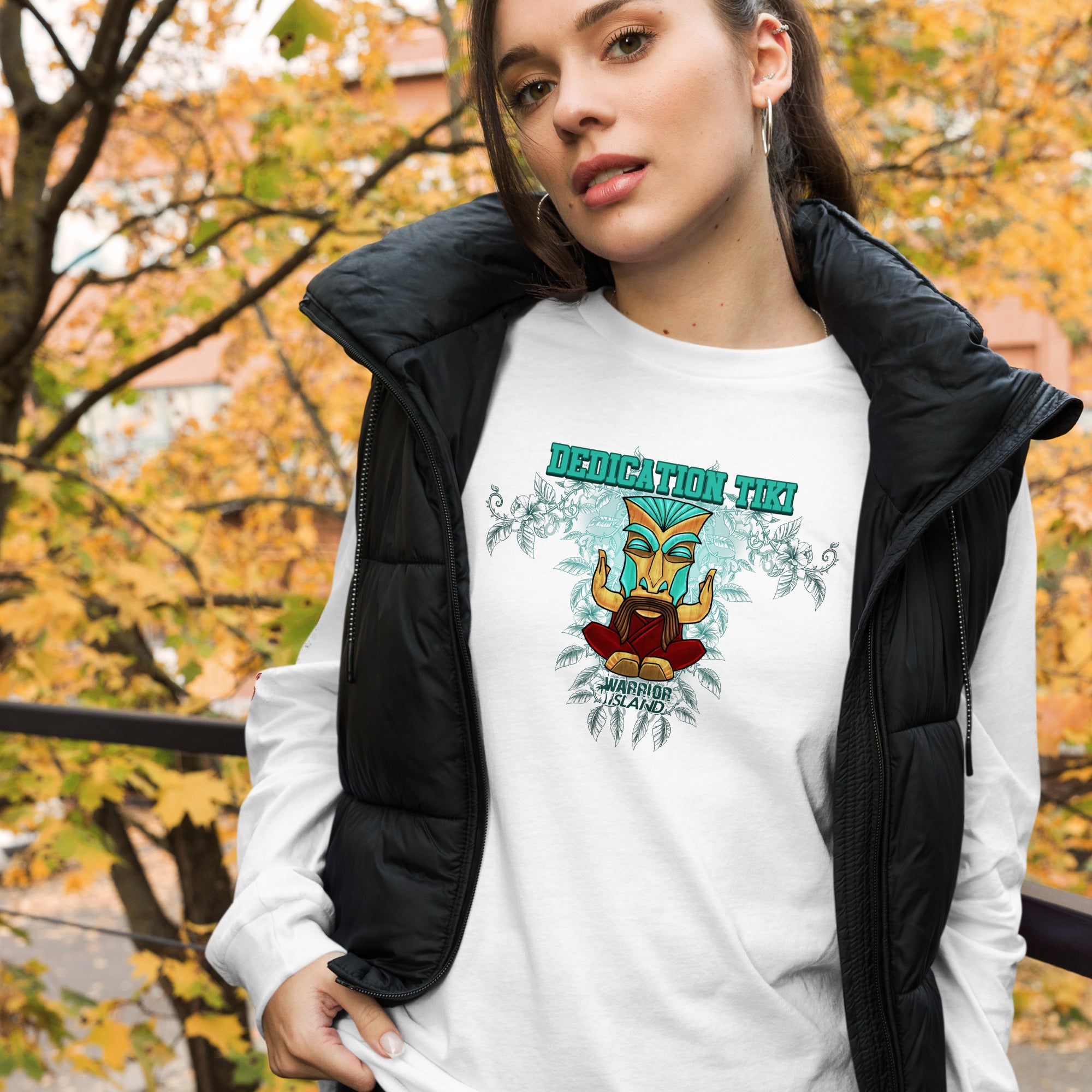 Dedication Tiki Unisex Long Sleeve Tee