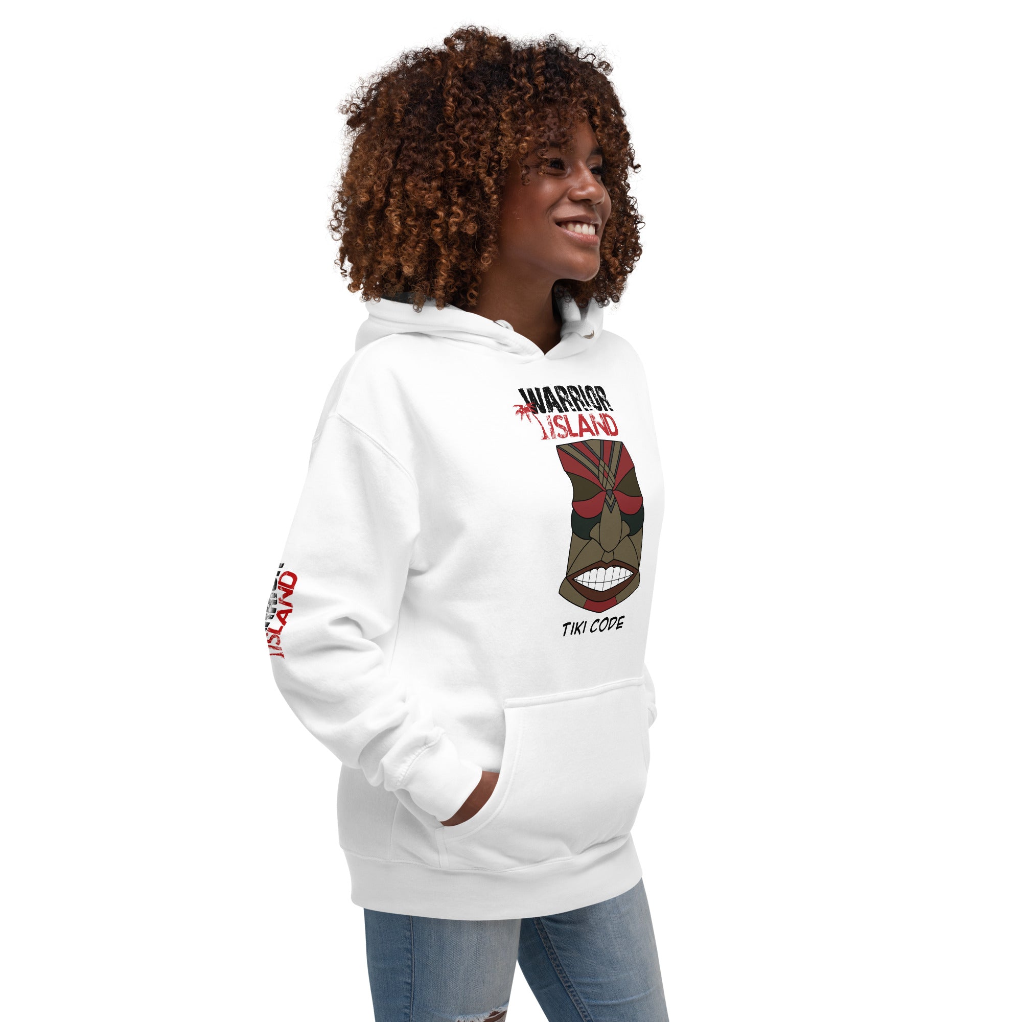 Tiki Code Warrior Island Unisex Hoodie