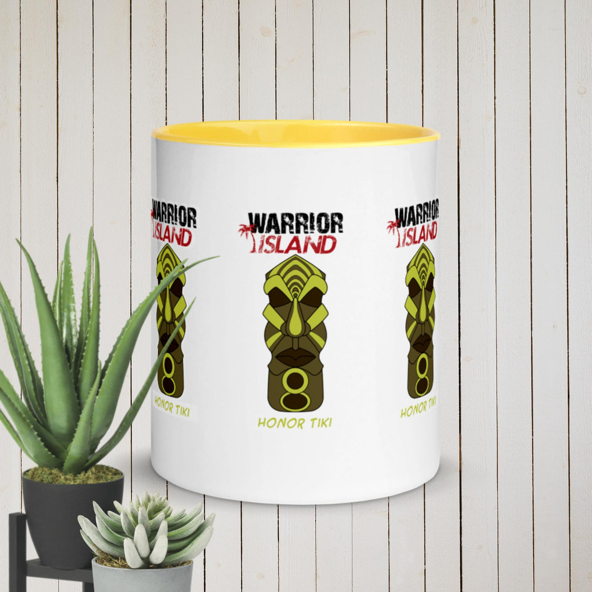 Honor Tiki Mug with Color Inside