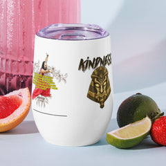 Kindness Tiki Fruit Smoothie tumbler