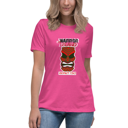 Team Seremetis Warrior Island Respect TIKI Women's Relaxed T-Shirt