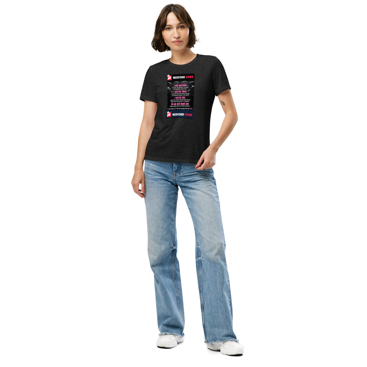 Medford Core Women’s relaxed tri-blend t-shirt