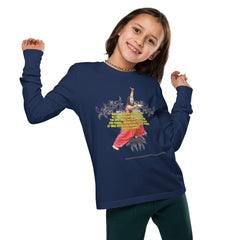 Kindness Tiki Youth long sleeve tee